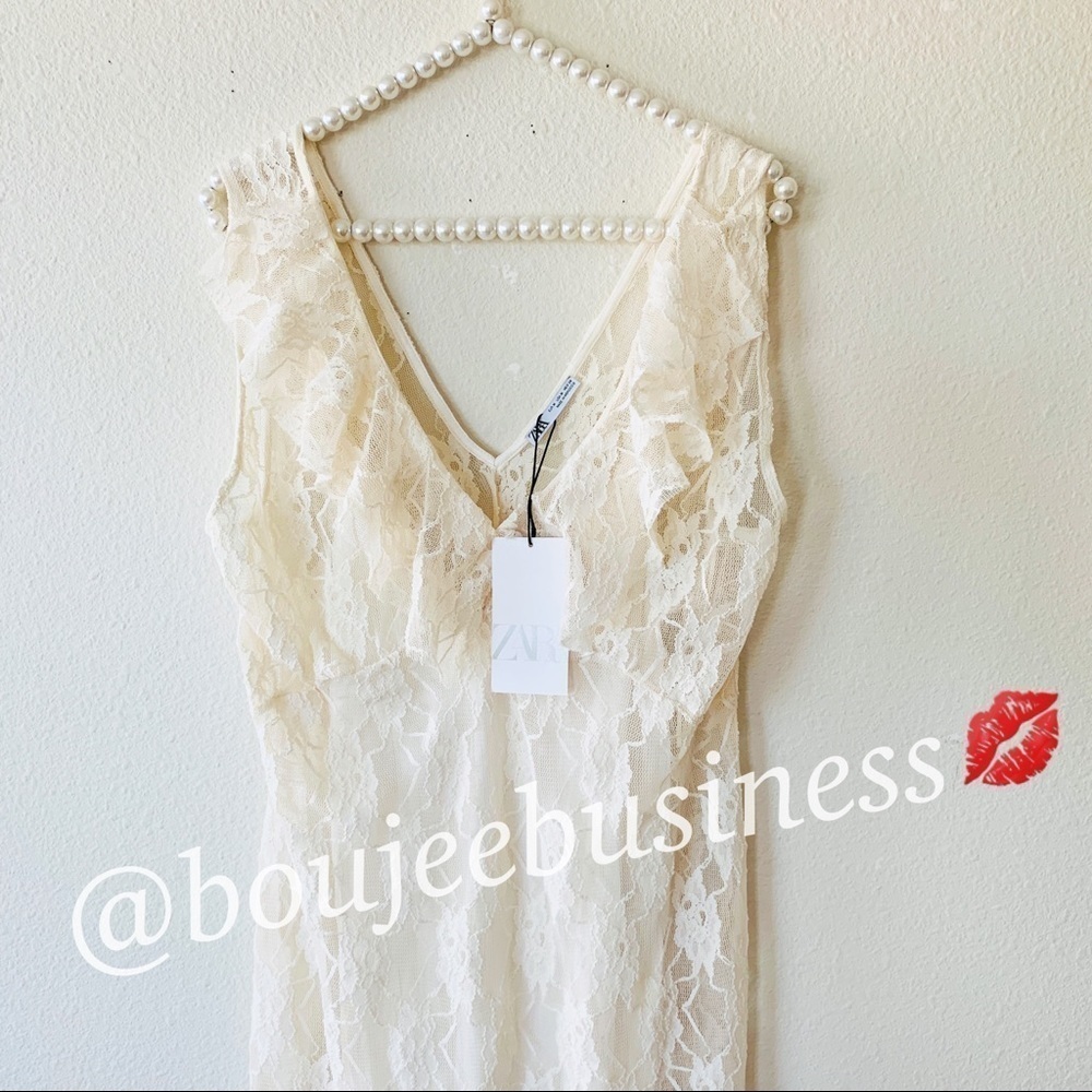 ZARA Lace Dress - Picture 5 of 8